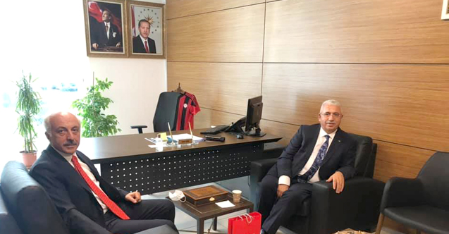 AHMET AHLATCI’DAN GÜL’E ZİYARET