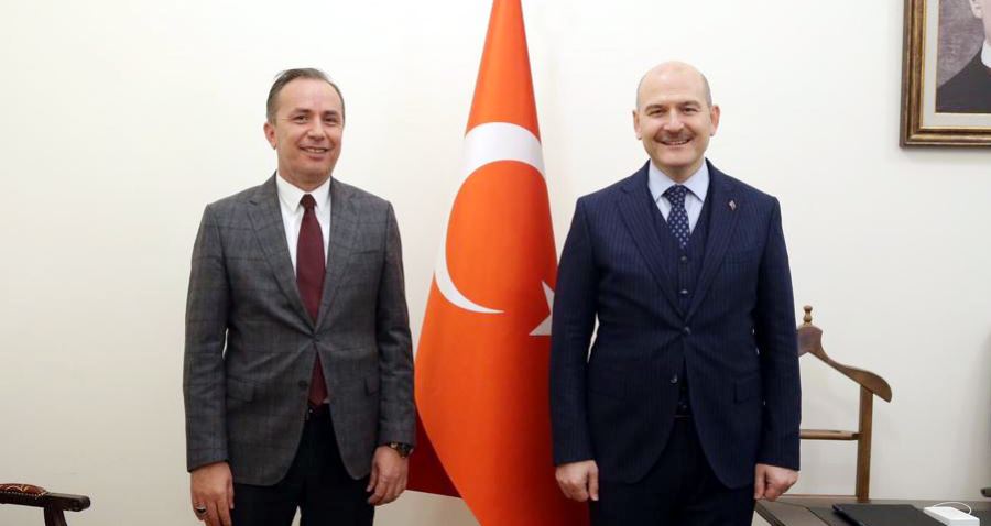 CEYLAN, BAKAN SOYLU İLE İSTİŞARE YAPTI