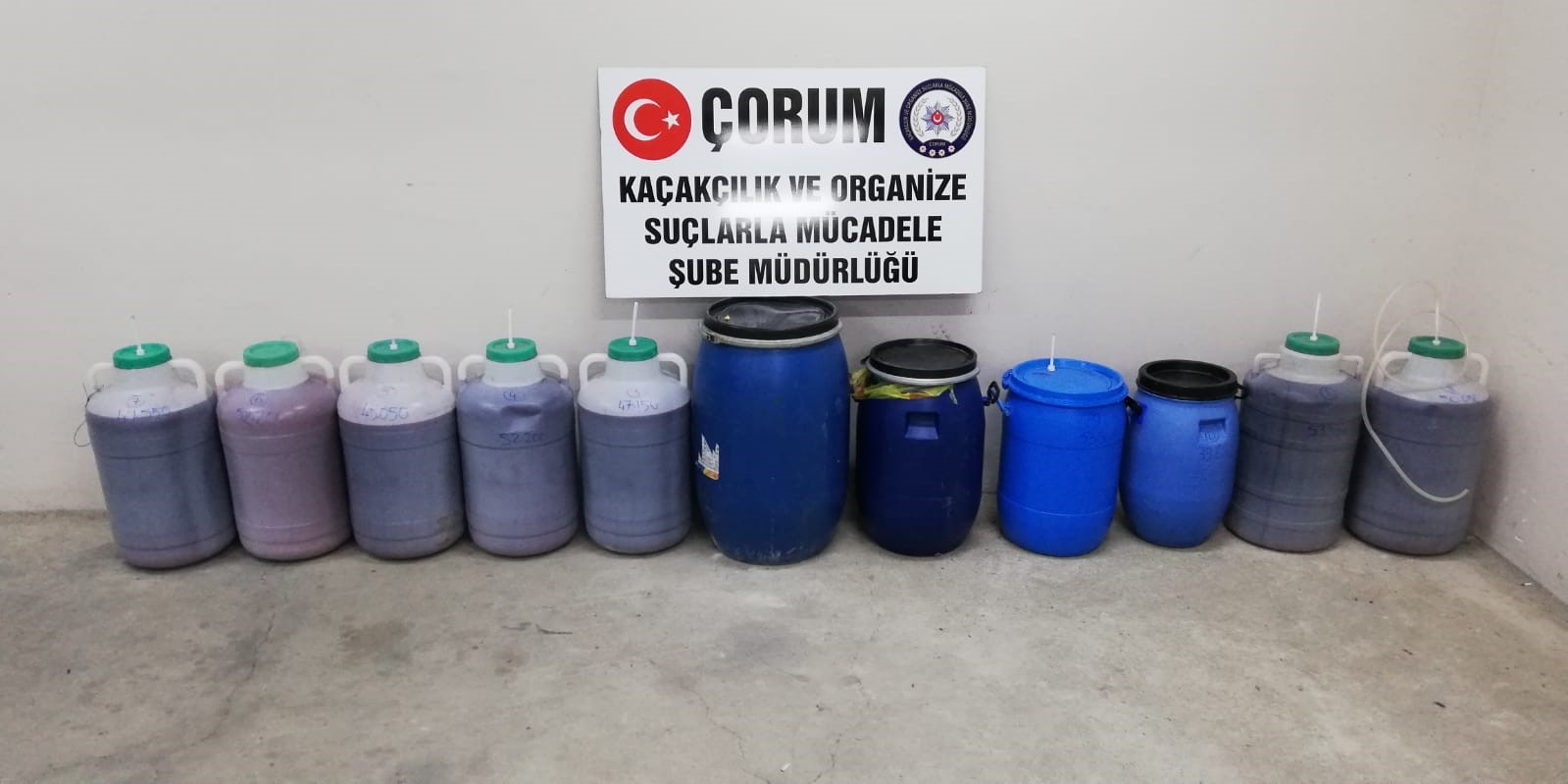 EMNİYETTEN KAÇAK İÇKİ OPERASYONU