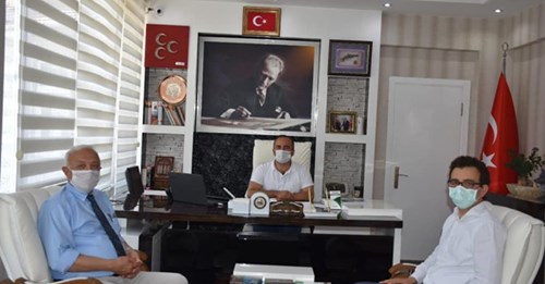 SOBACI, BAŞKAN SÜLÜK’Ü ZİYARET ETTİ