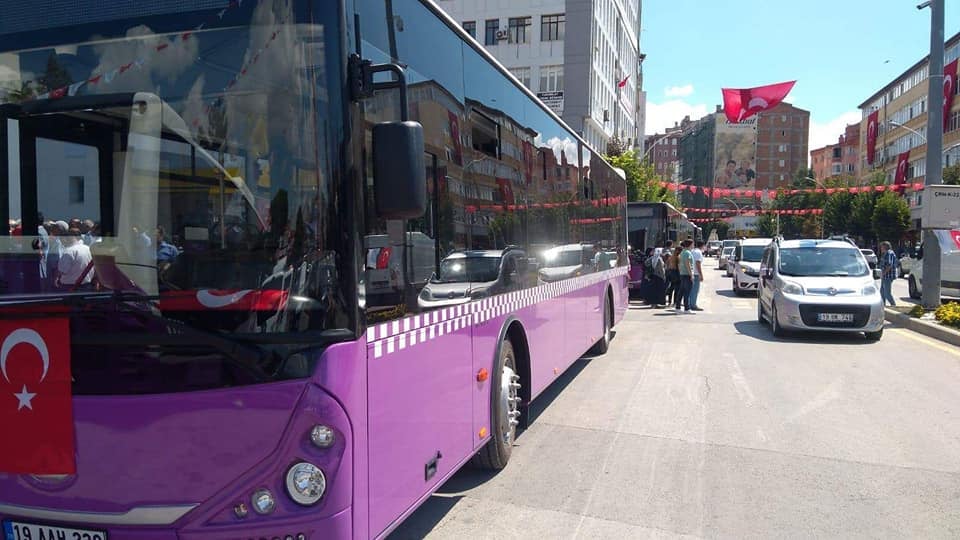 ÇORUM'DA TOPLU ULAŞIMA ZAM