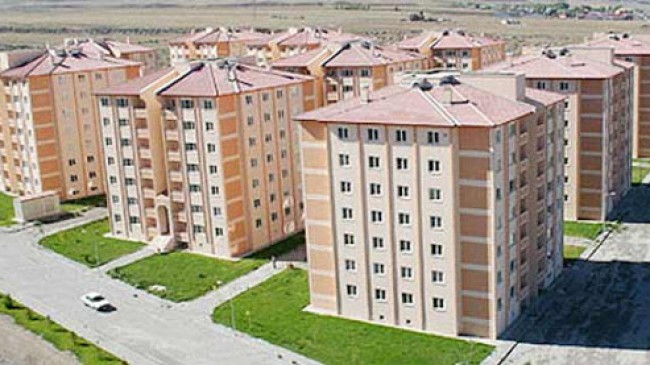 KARGI TOKİ KONUTLARI KARANTİNAYA ALINDI