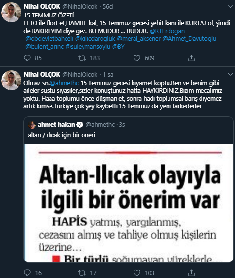 “FETÖ İLE FLÖRT ET, HAMİLE KAL,  ŞİMDİ DE BAKİREYİM DİYE GEZ”