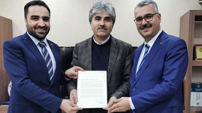 ERDOĞAN’IN TEŞEKKÜR MEKTUBUNU VERDİLER
