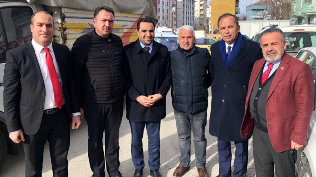 CEYLAN MUHTARLARLA BİR ARAYA GELDİ