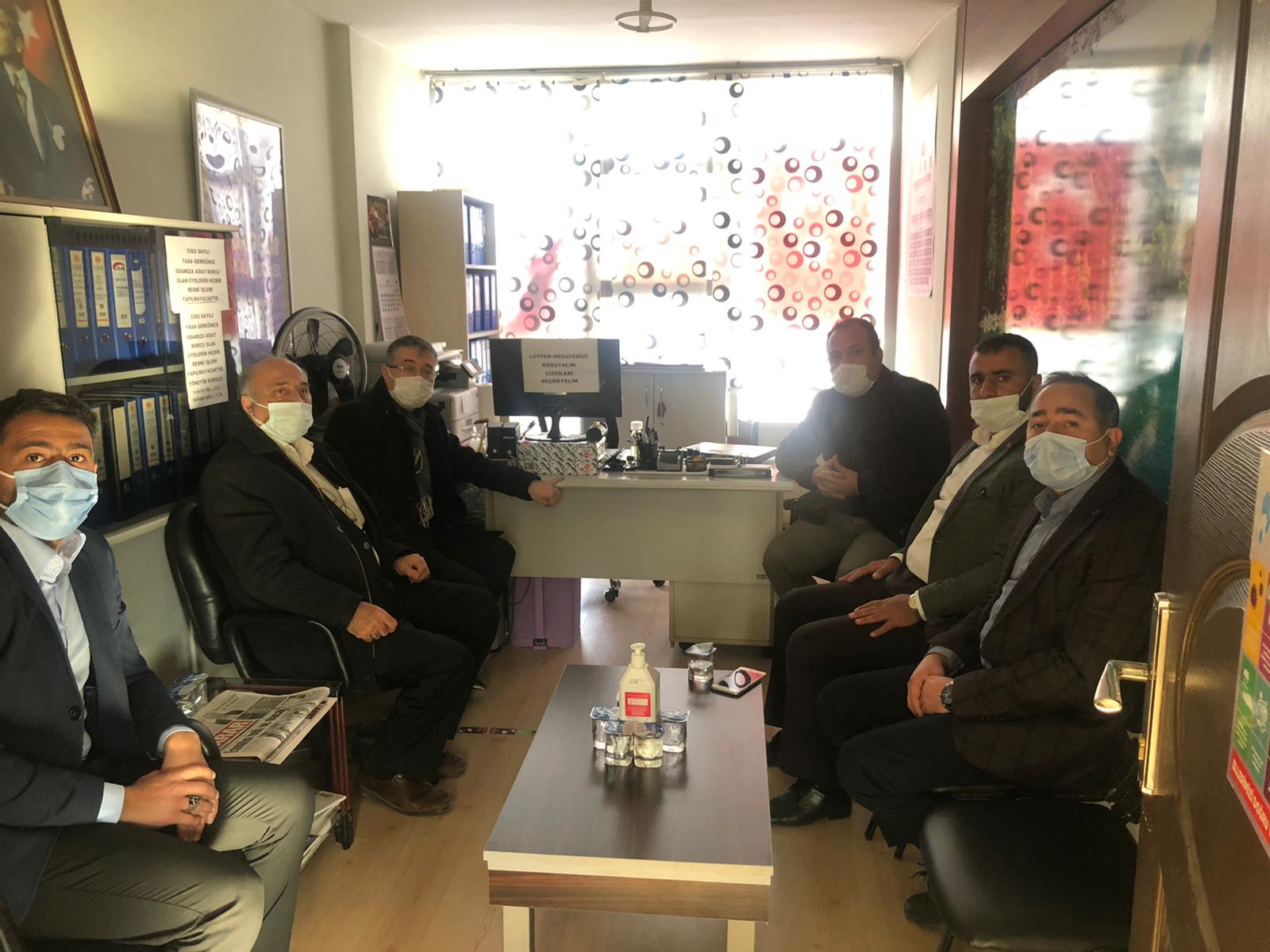 GELECEK PARTİSİ ESNAFI ZİYARET ETTİ