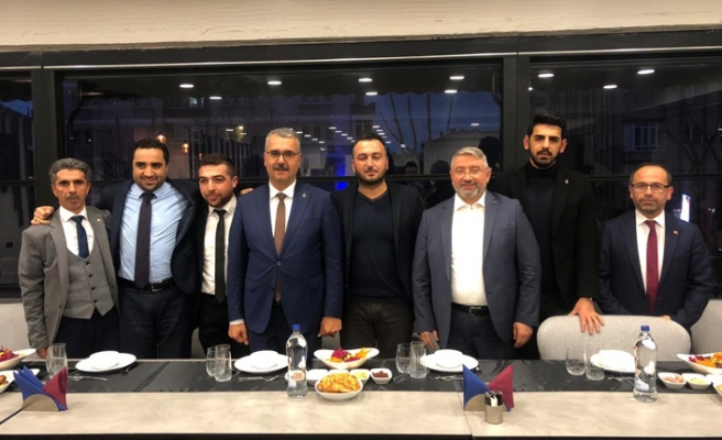 AHLATÇI İLÇE YÖNETİM KURULU TOPLANTILARINA KATILDI