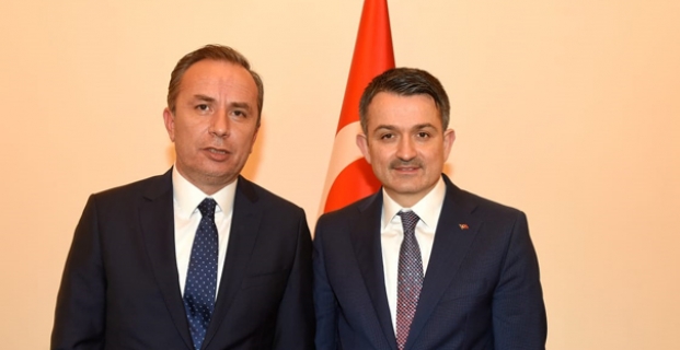 CEYLAN, BAKAN PAKDEMİRLİ İLE GÖRÜŞTÜ