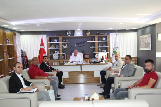 İBB'DEN ŞAHİNER’E ZİYARET