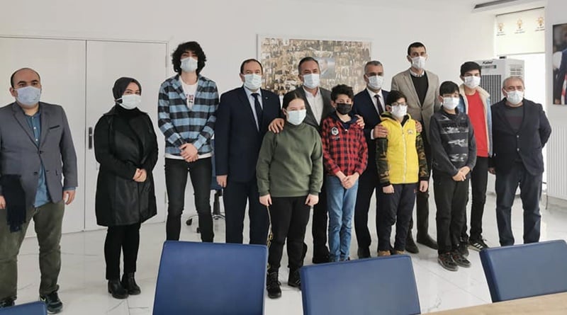 CEYLAN’A TEŞEKKÜR ZİYARETİNDE BULUNDULAR