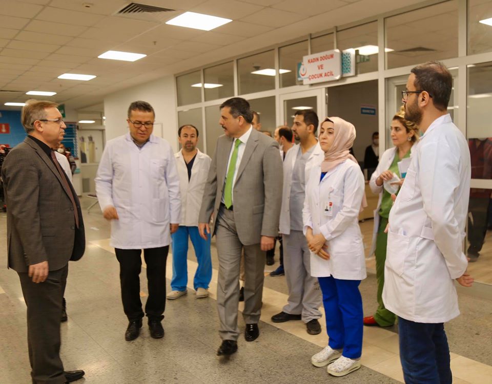 VALİ ÇİFTÇİ’DEN ANLAMLI ZİYARET