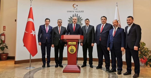 KURTULMUŞ, VALİLİĞİ ZİYARET ETTİ