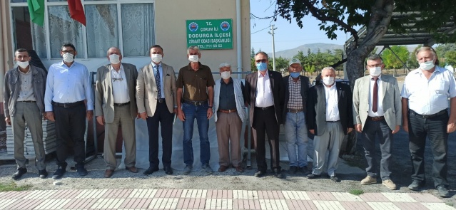 DODURGA’DA YARIM KALMIŞ YATIRIMLARI GEZDİ