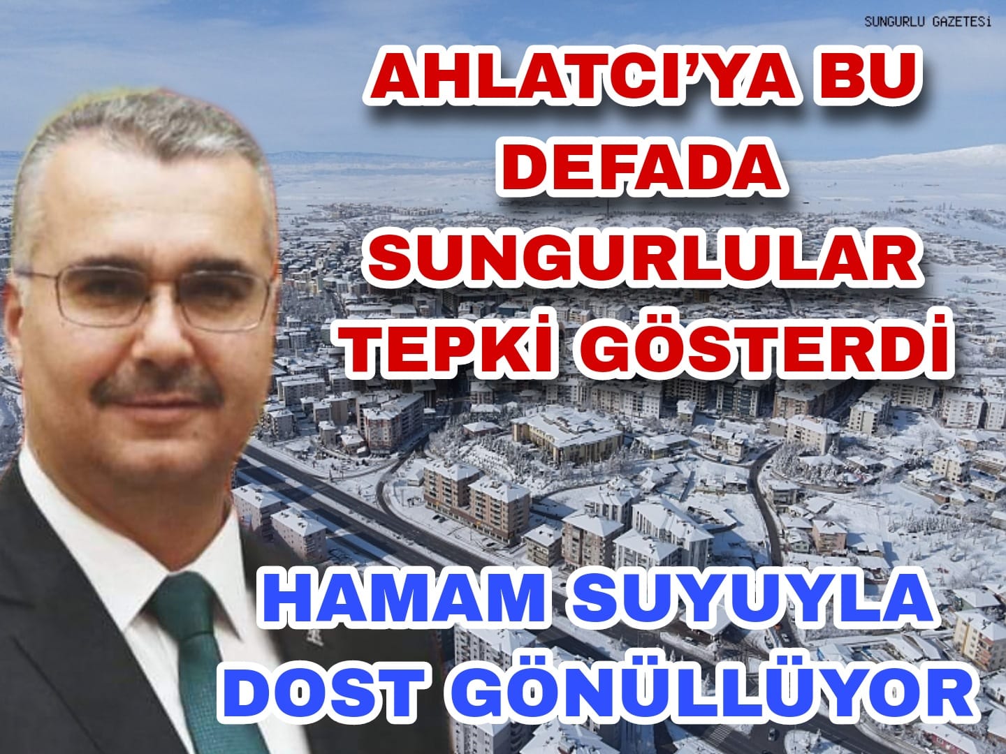 HAMAM SUYUYLA DOST GÖNÜLLÜYOR