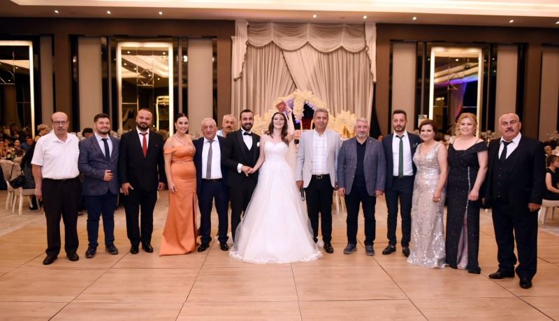 Cengiz Atlas'ın oğlu Eren dünyaevine girdi