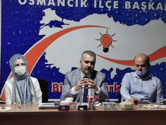 TEŞKİLATLARLA İSTİŞARE YAPTI