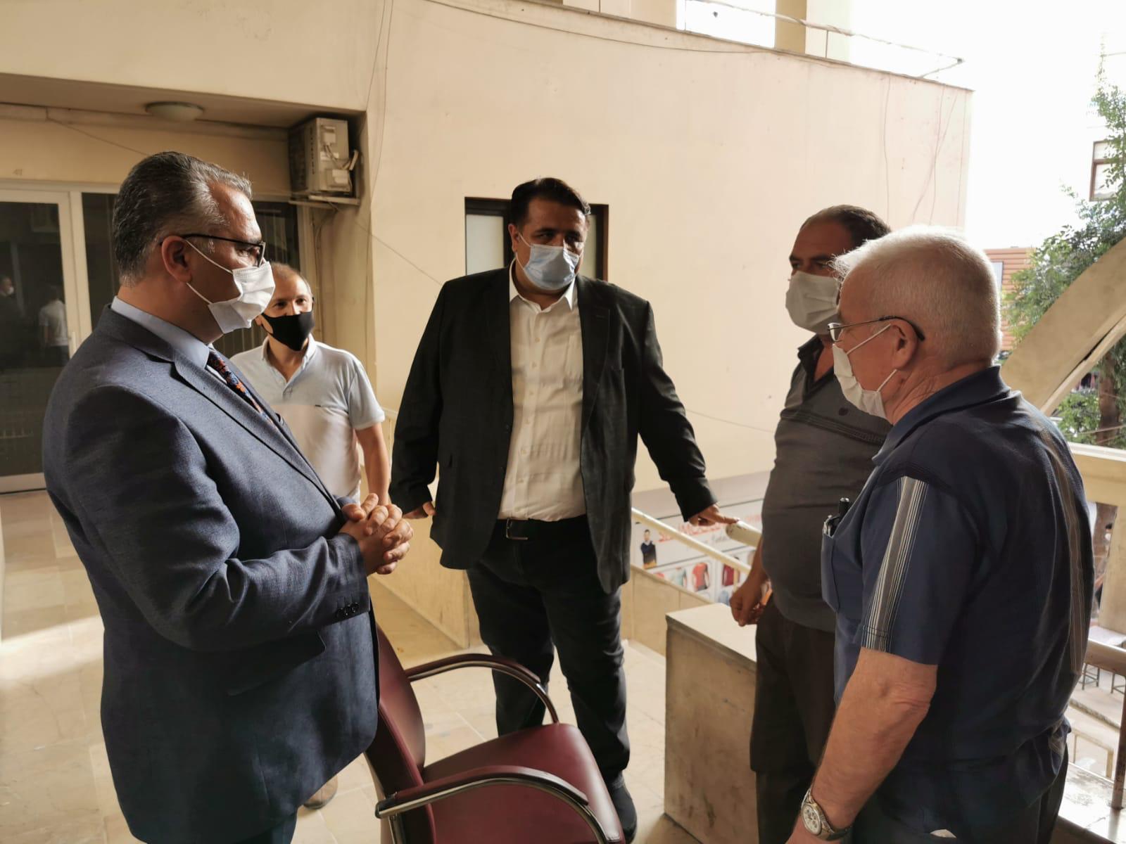 KAYA, ÇORUM’DA ESNAF ZİYARETİ YAPTI